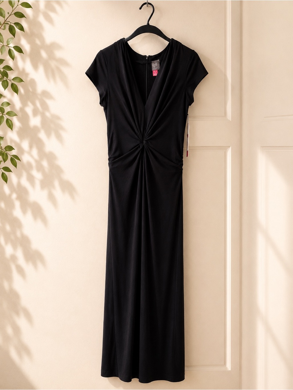 Vince Camuto Navy Draped Wide Leg Jumpsuit | NWT | Size M
